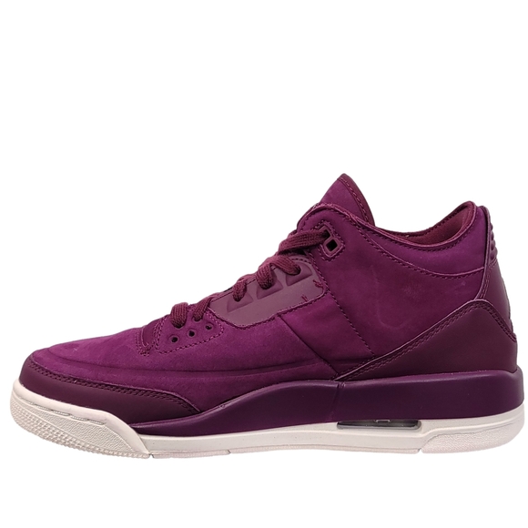 Jordan 3 Retro Bordeaux 9.5W\8M - Picture 3 of 9